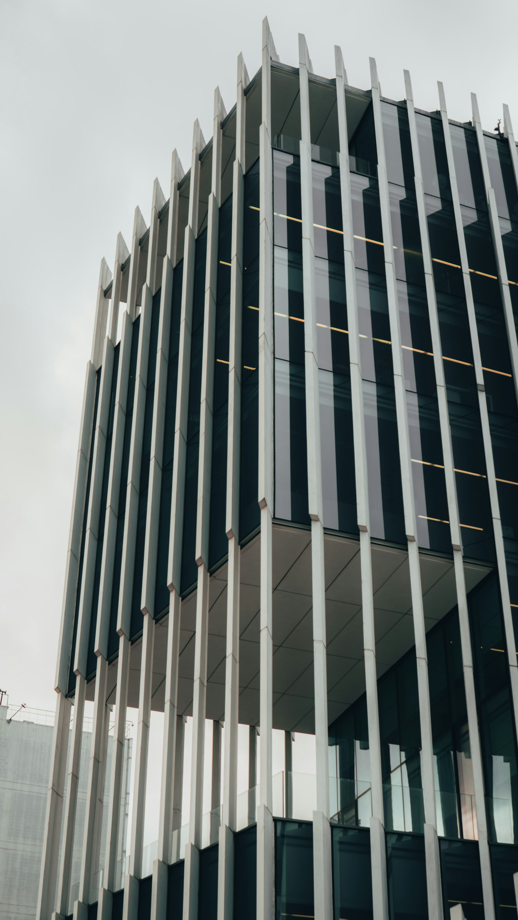 Representative commercial building facade